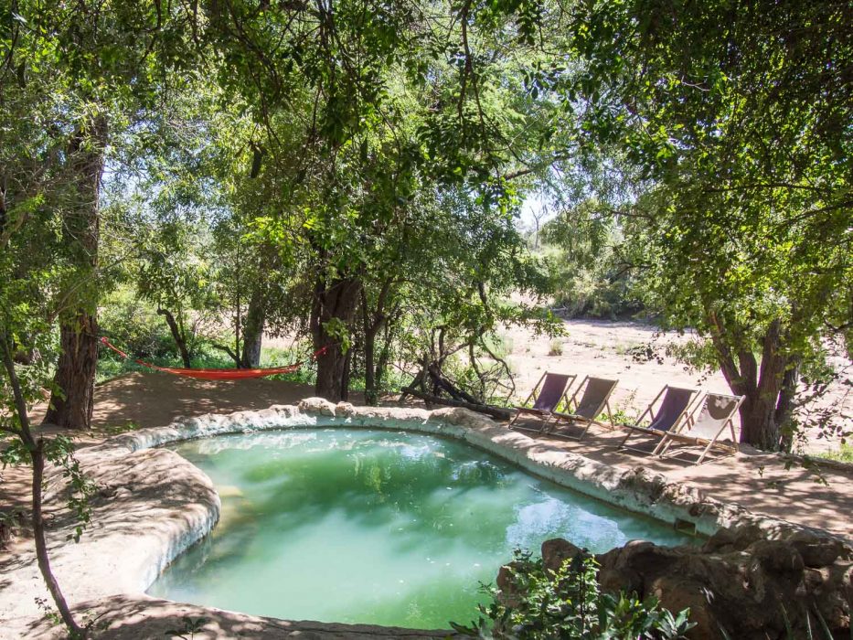 Umlani bushcamp review: the pool