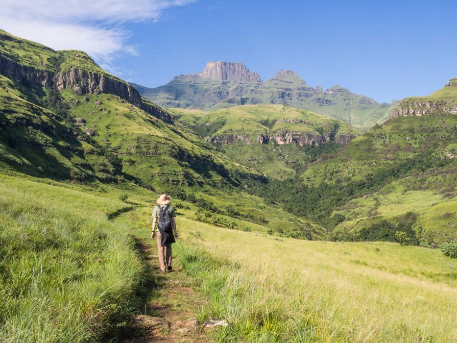 Hiking in the Drakensberg Mountains