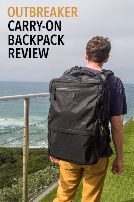 A detailed review of the Tortuga Outbreaker backpack, one of the best carry-on backpacks, especially for digital nomads and long term travellers.