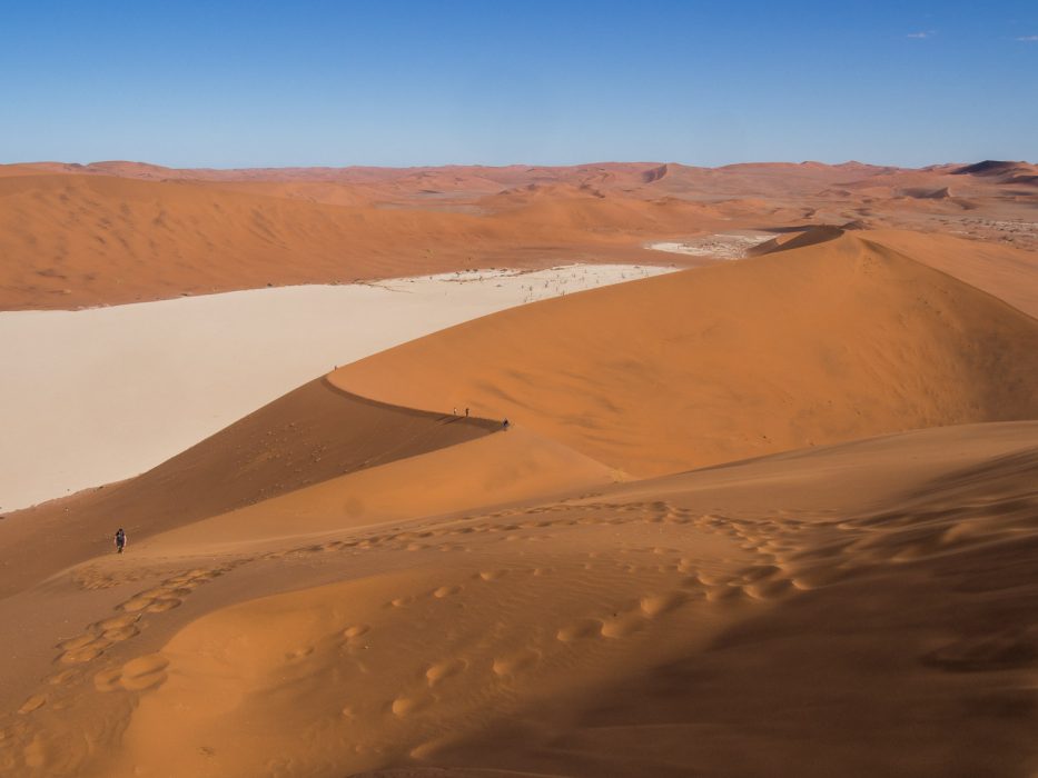 The sand dunes of Sossusvlei, Namibia