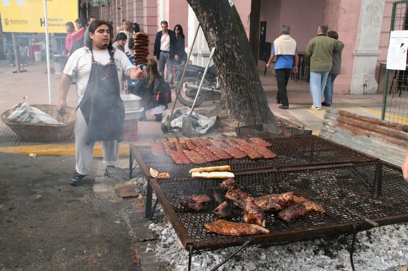 Asado, Feria de Mataderos