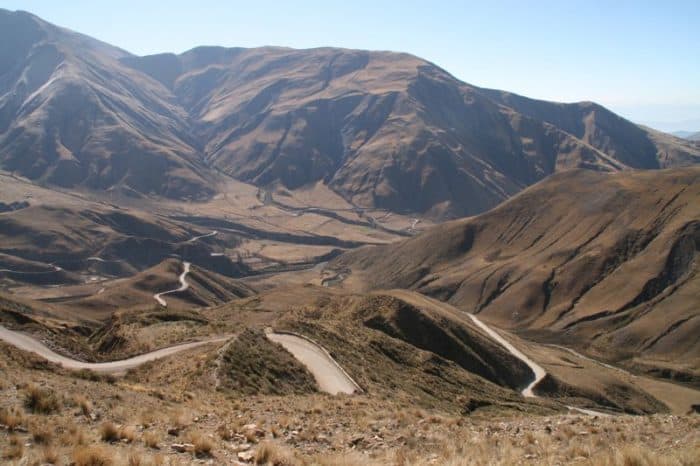 La Cuesta del Obispo, Cachi to Salta