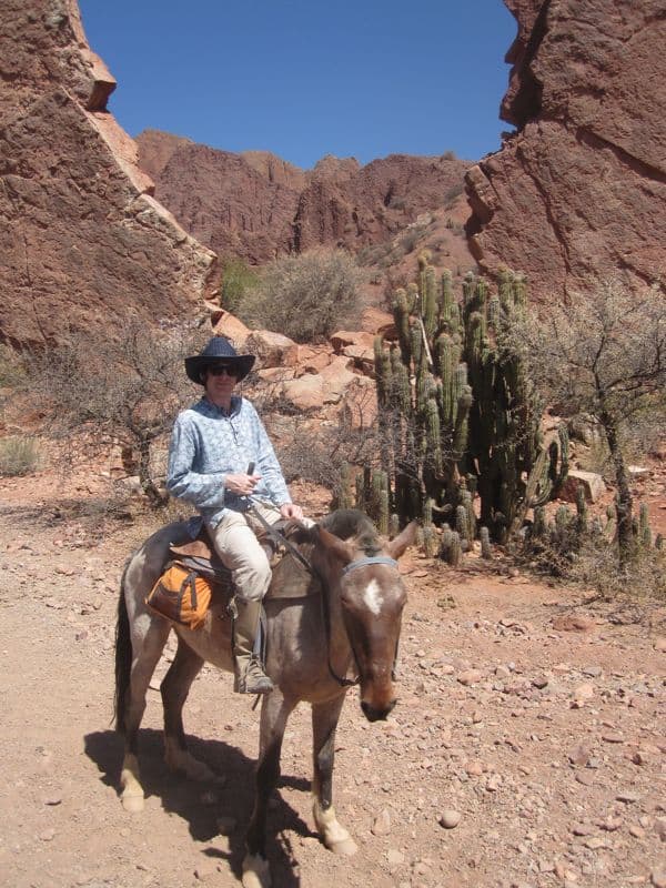 Simon at La Puerta del Diablo