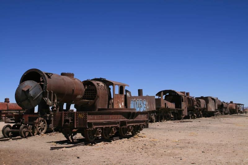 Train Cemetery, Uyuni