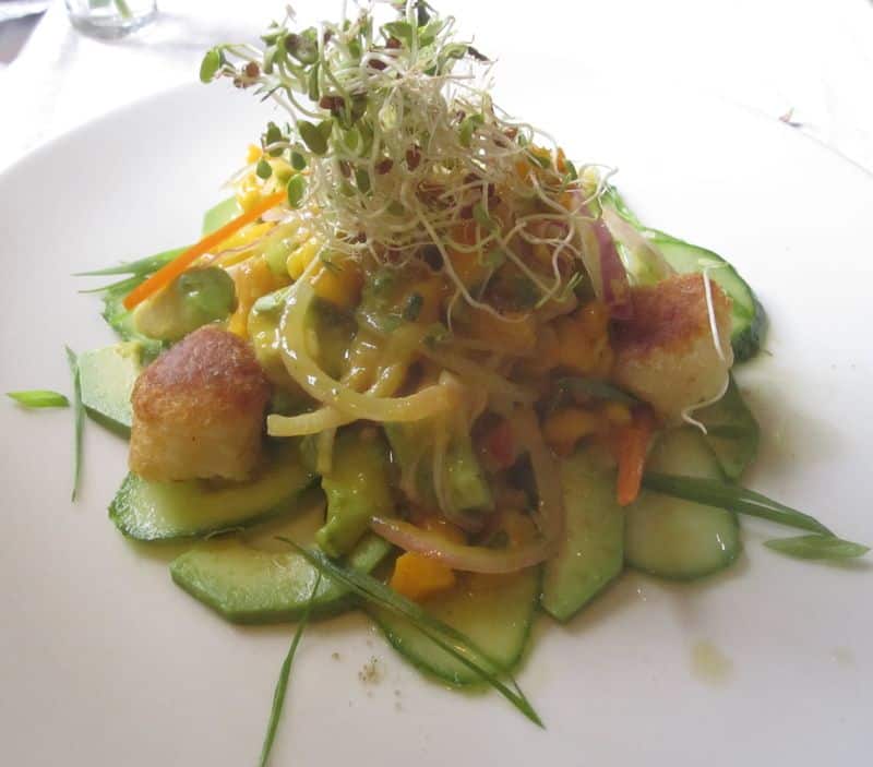 Vegetarian ceviche, Almazen, Lima