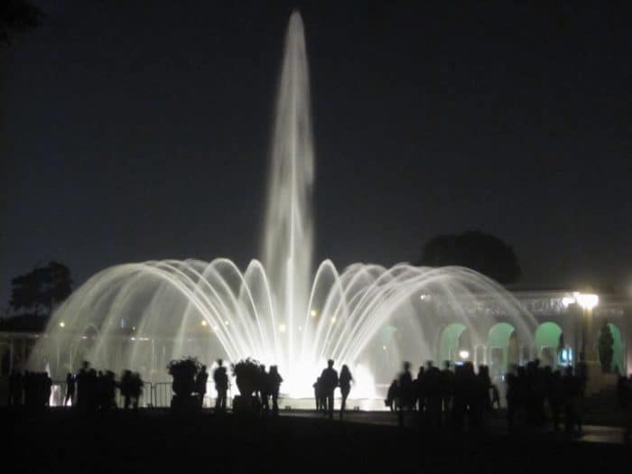 Fountain at Circuito Magico del Agua, Lima