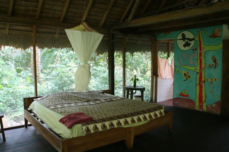Our cabana at Serere Sanctuary 