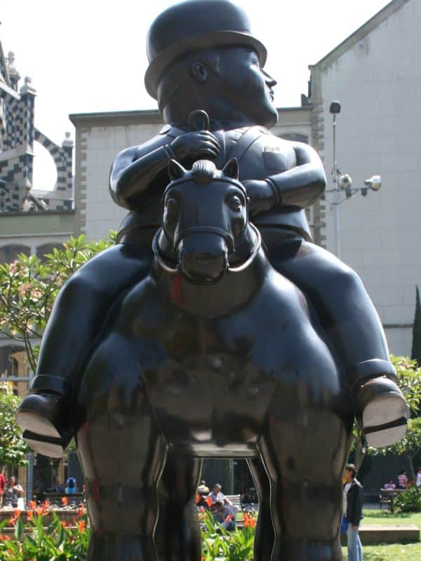 Botero sculpture, Medellin