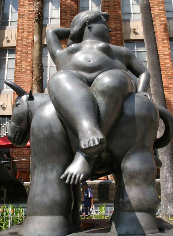 Botero sculpture, Medellin