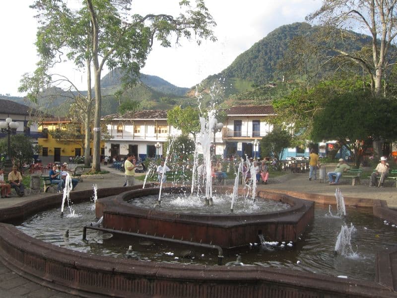 Jardin's plaza, Colombia
