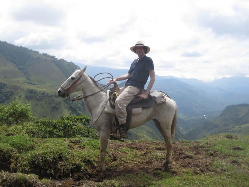Horse riding to La Cueva Del Esplendor, Jardin, Colombia
