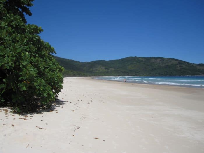 Lopes Mendes beach, Ilha Grande, Brazil