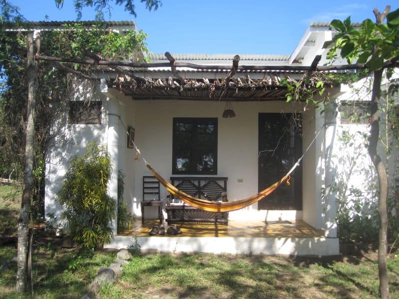 Our room at Hibiscus Garden Hotel, Santa Catalina, Panama