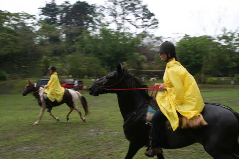 Victory lap after Costa Rica cabalgata