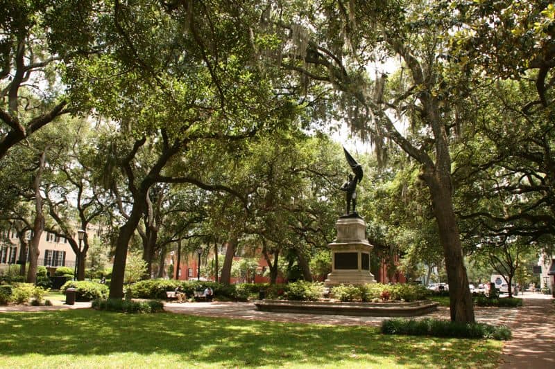 Square in Savannah