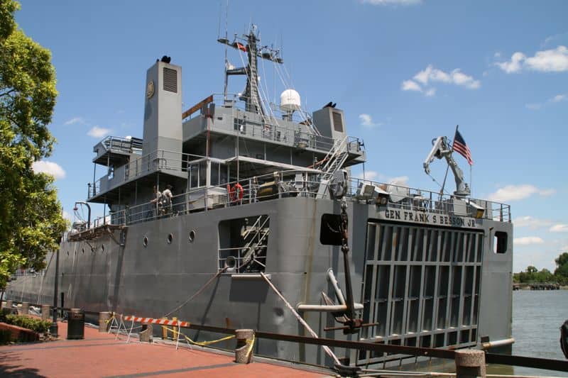 Ship at Savannah's Port