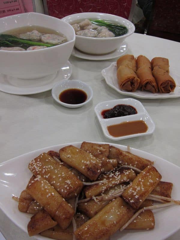 Vegetarian dim sum, Three Virtues, Hong Kong