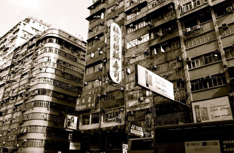 Mong Kok tenements, Hong Kong