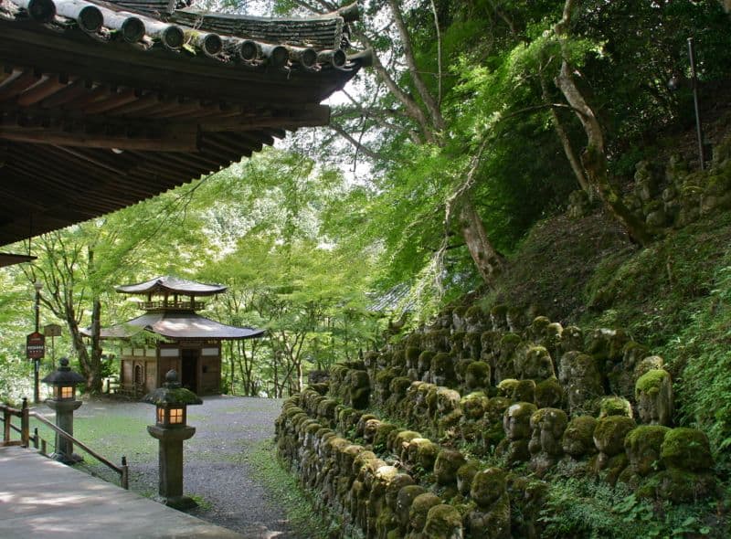 Otagi Nenbutsu-ji Temple, Kyoto, Japan