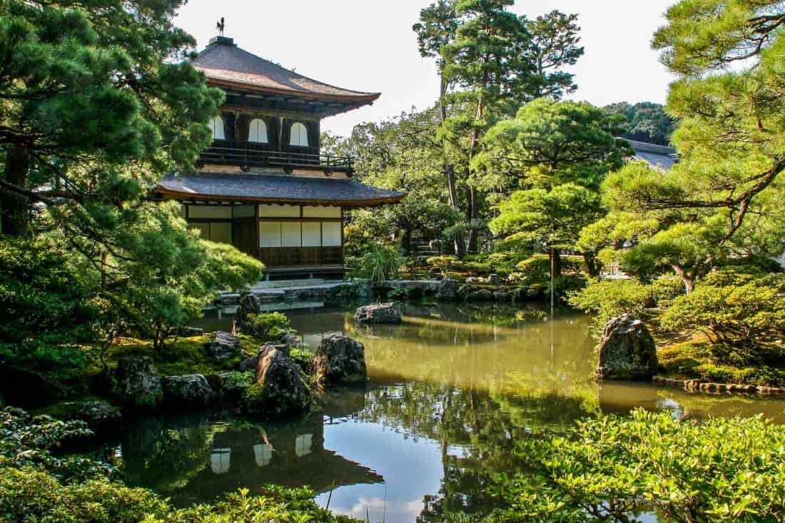 Ginkakuji Silver Pavilion, one of the best Kyoto temples