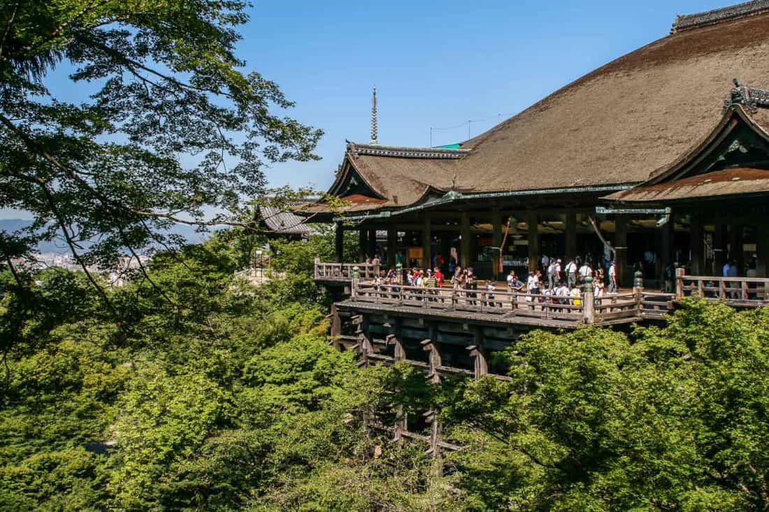 Kiyomizudera temple in Kyoto