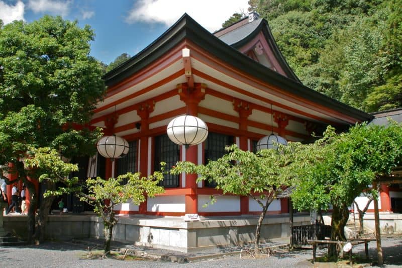 Kurama-dera, one of the best temples in Kyoto, Japan