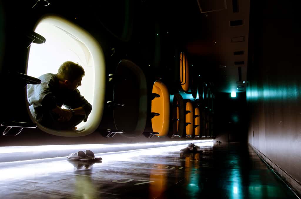 Capsule Hotel, Japan