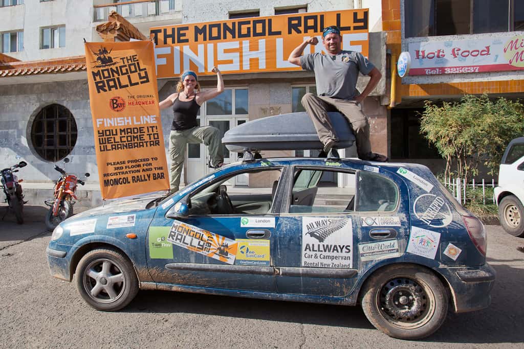 Finishing the Mongol Rally
