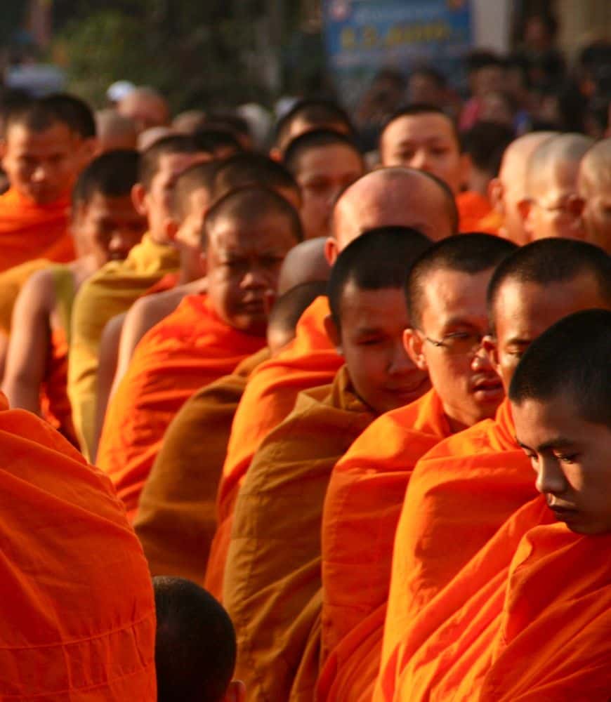 12600 monks, Chiang Mai, Thailand