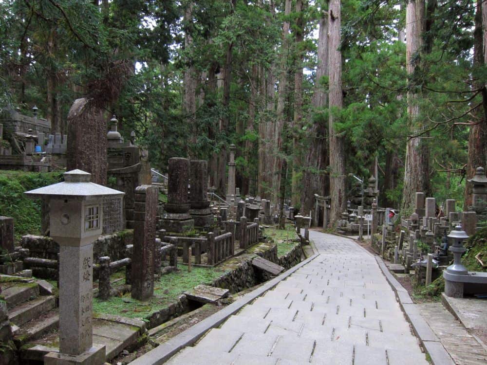 Okunoin cemetery, Koya-san