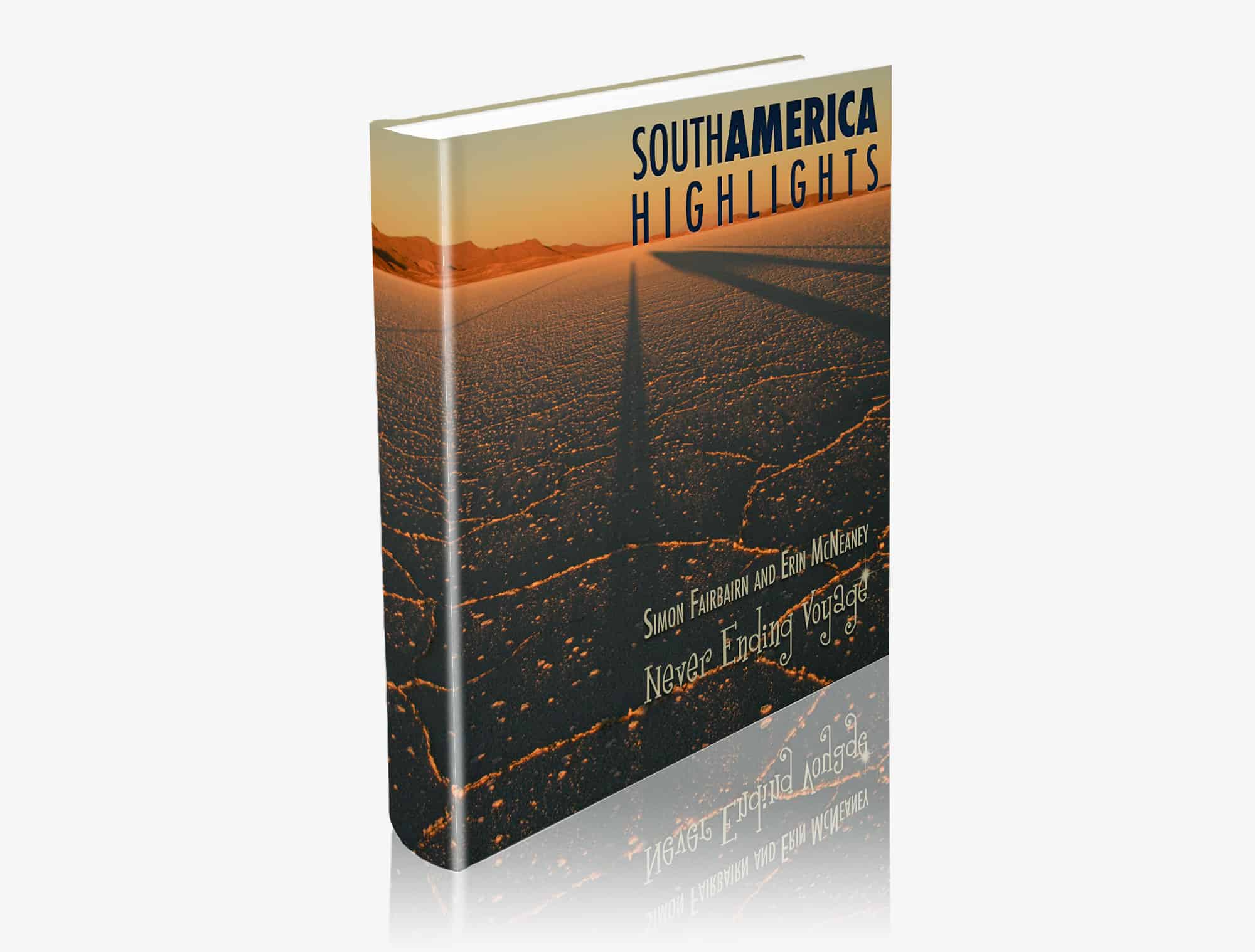 The cover of our eBook, South America Highlights