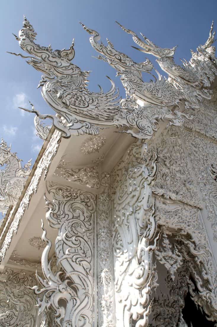 White Temple, Chiang Rai up close