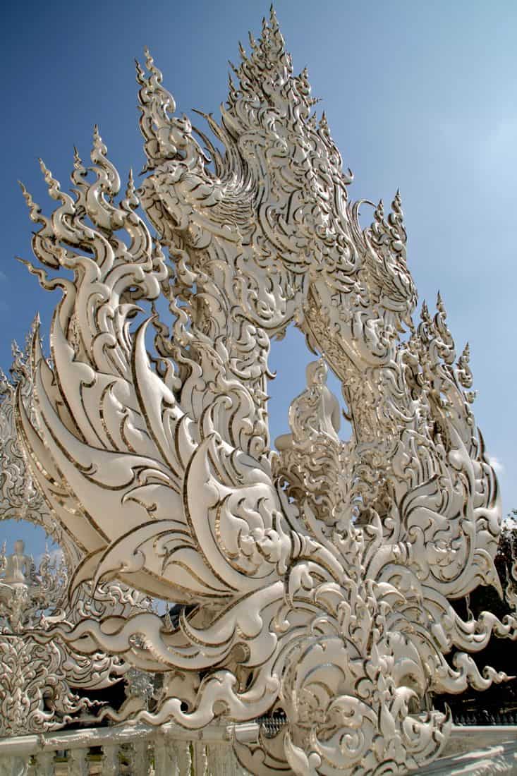 White Temple detail