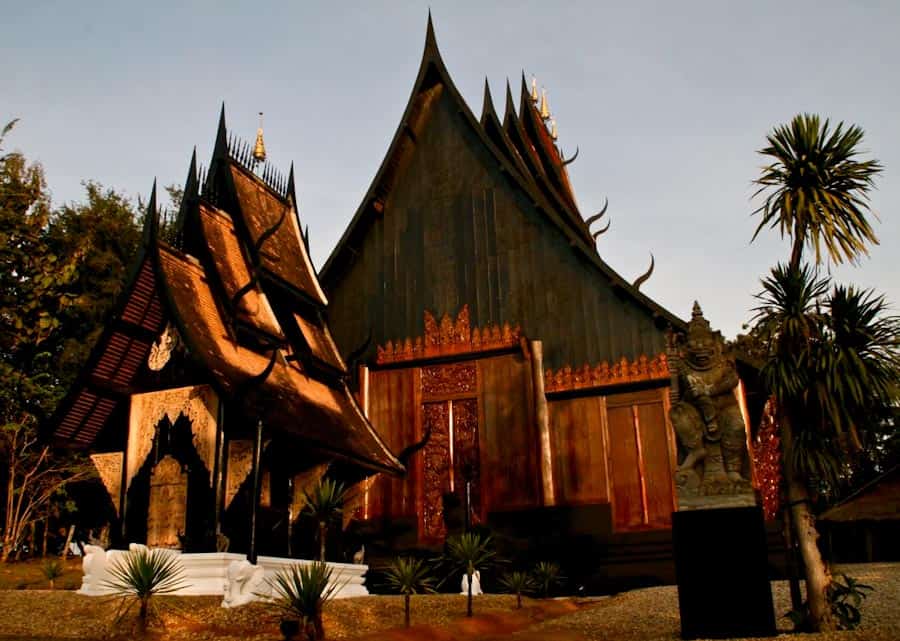 Vihara, Black House, Chiang Rai, Thailand