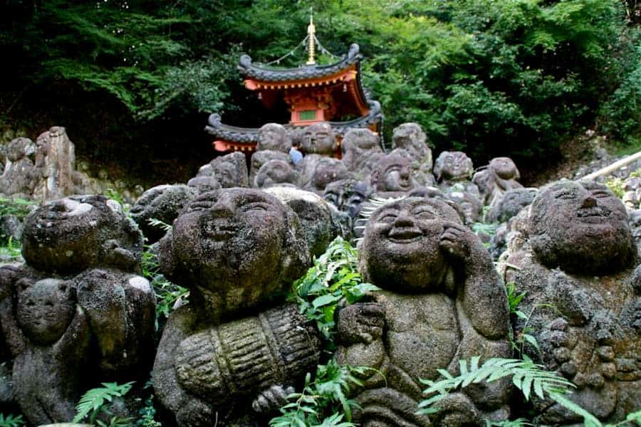 Otagi Nenbutsuji temple, Kyoto