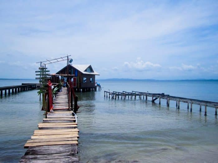 Veggie cafe, Isla Carenero, Bocas del Toro