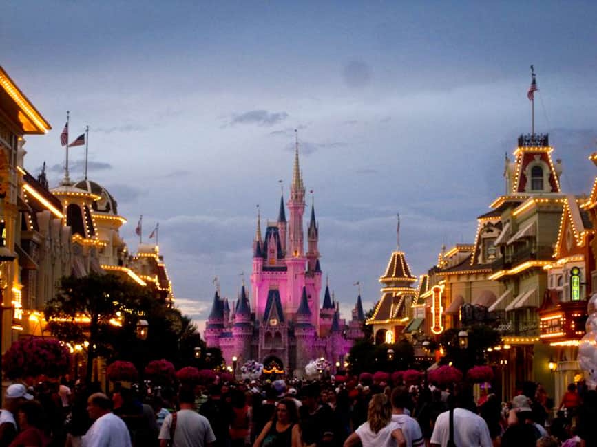 Magic Kingdom at Night, Disney World