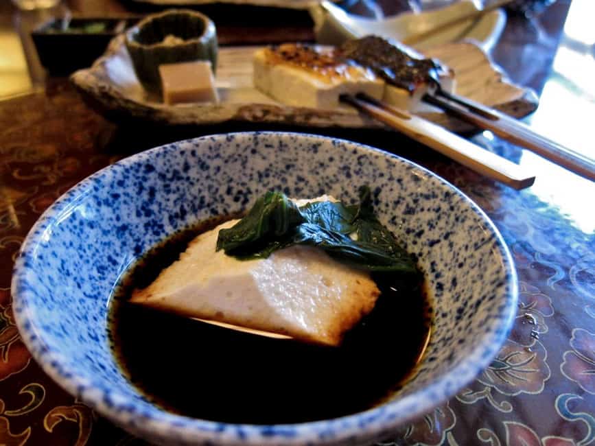 Tofu at Tosuiro, Kyoto