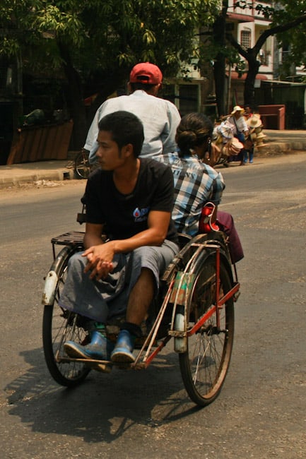 Trishaw Burma