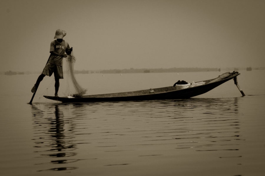 One legged fisherman, Inle Lake