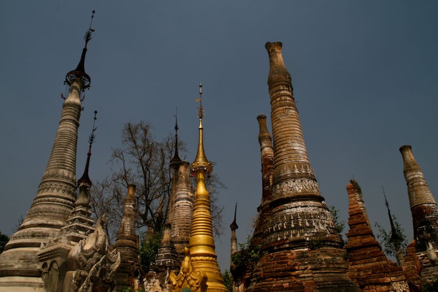 Shwe Inn Thein Paya, Inthein, Inle Lake