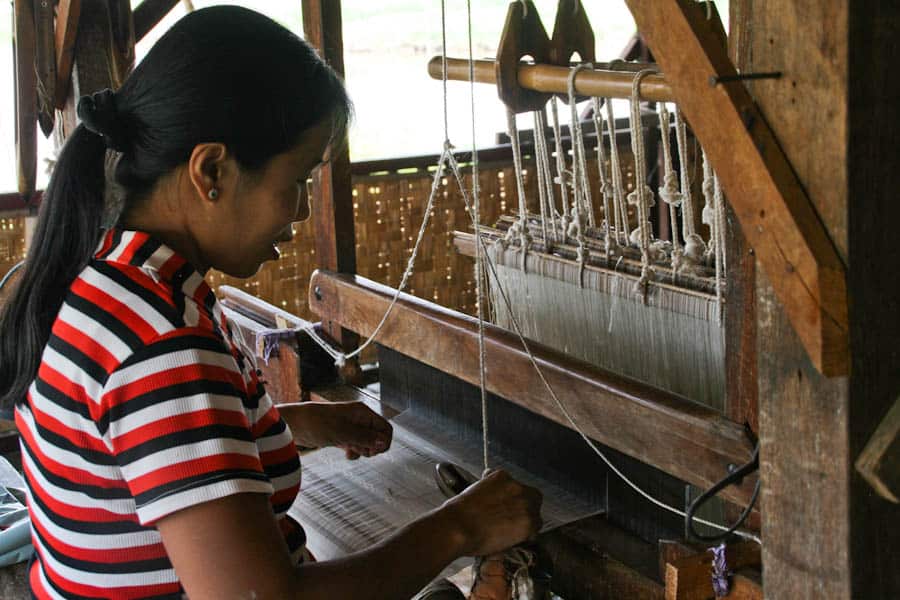 Weaving, Inle Lake