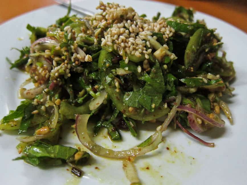 Pennywort Salad