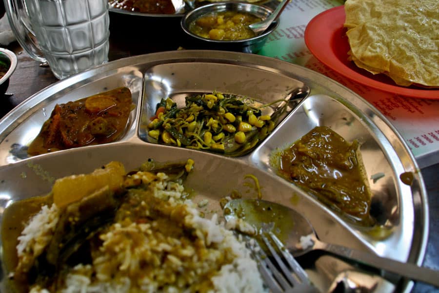 Thali in Yangon