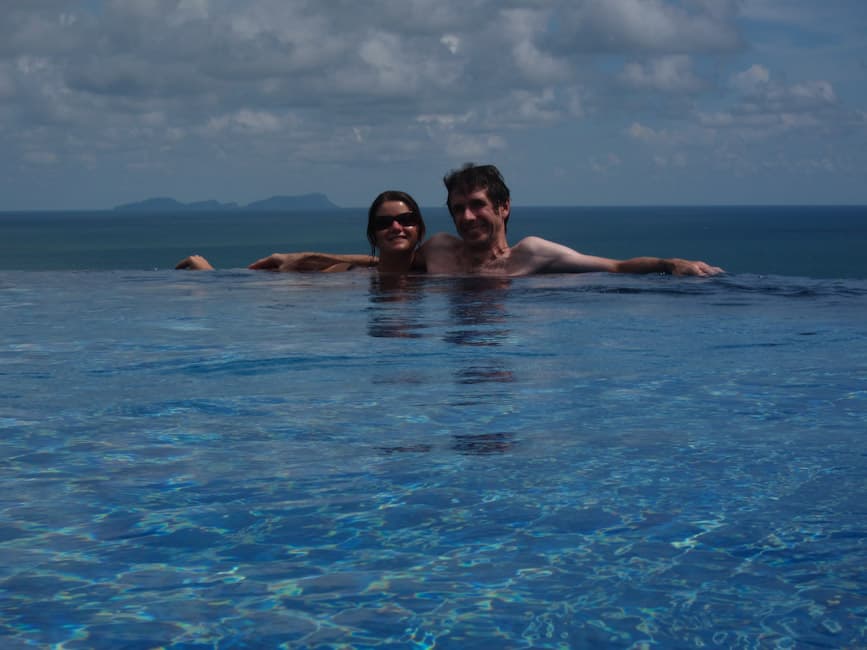 Us in the Infinity Pool at Baan KanTiang See Us in the Infinity Pool at Baan KanTiang See