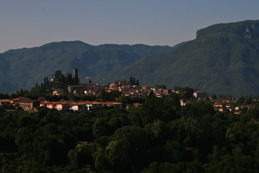 View of Barga from Al Benefizio