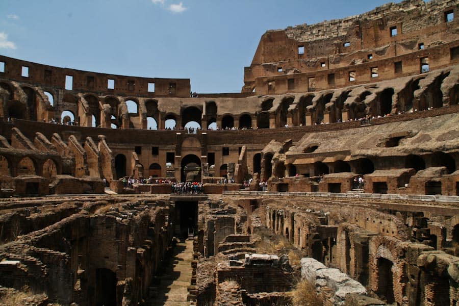 Colosseum inside