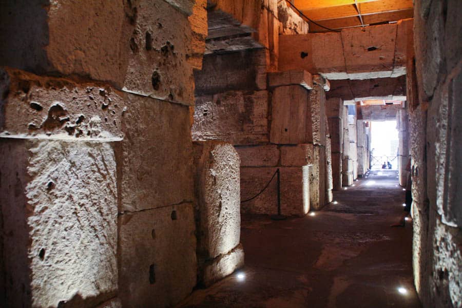 Colosseum underground