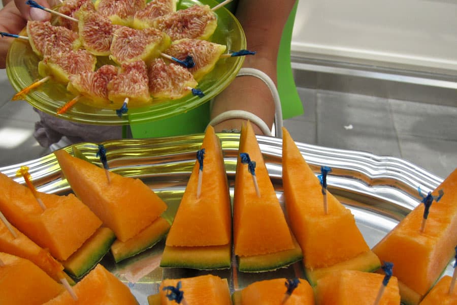 Melon and figs Melon and figs