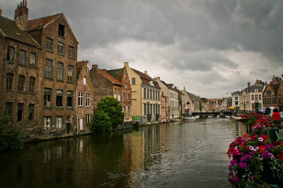 Ghent canal Ghent canal